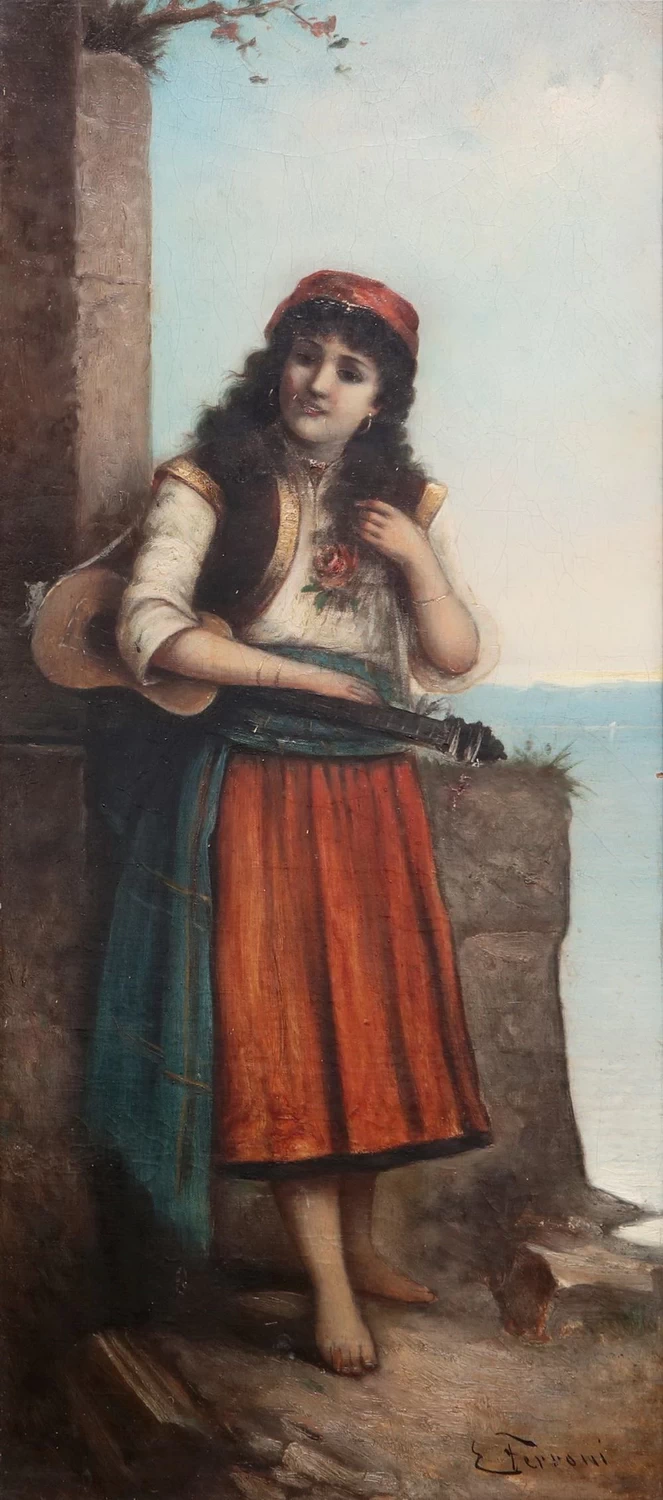 Ragazza con chitarra